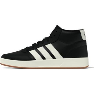 TENIS CASUAL BREAKNET MID BLANCO/NEGRO ADIDAS