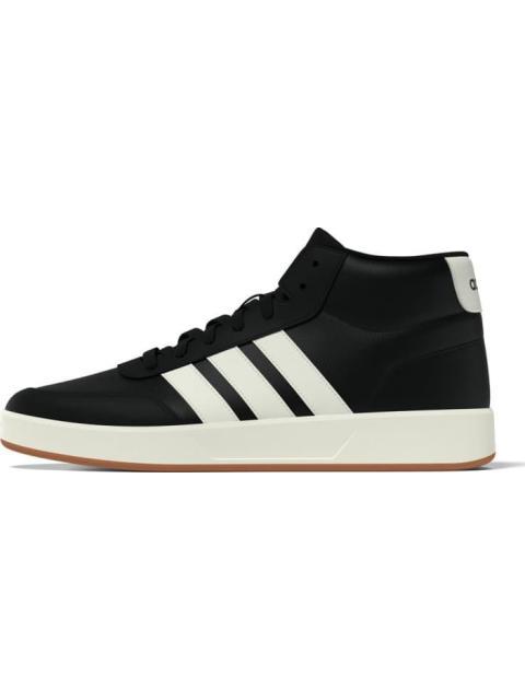 TENIS CASUAL BREAKNET MID BLANCO/NEGRO ADIDAS