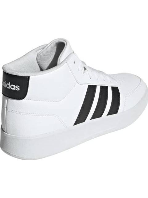 TENIS CASUAL BREAKNET MID BLANCO/NEGRO ADIDAS - Imagen 6