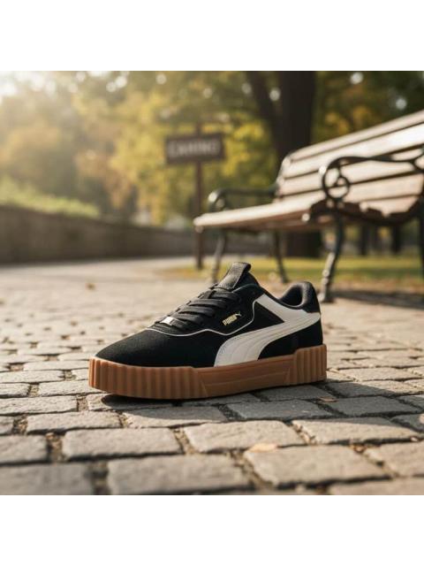 TENIS CASUAL CARINA 3.0 LUXE SD BLANCO/NEGRO PUMA