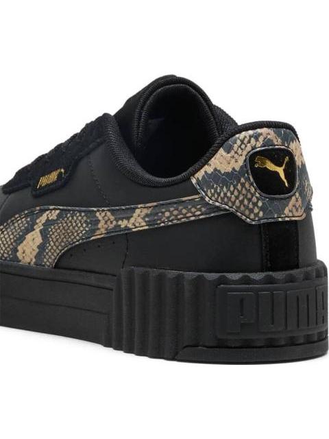 TENIS CASUAL CARINA 3.0 SNAKE CHIC NEGRO PUMA - Imagen 7