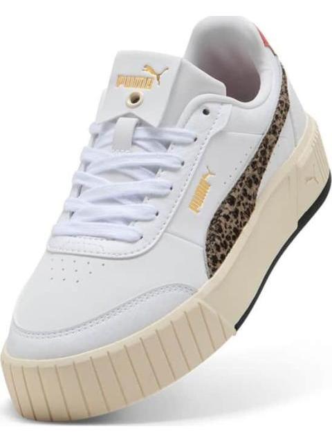 TENIS CASUAL CARINA MIA ANIMAL FLAIR BLANCO PUMA - Imagen 3