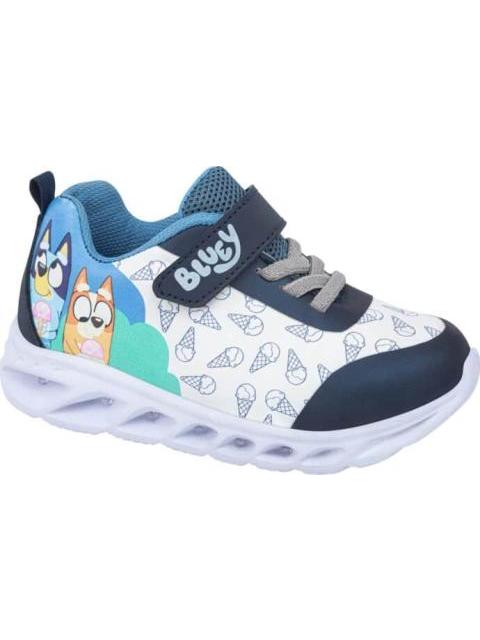 TENIS CASUAL CON LUCES BLANCO BLUEY - Imagen 2
