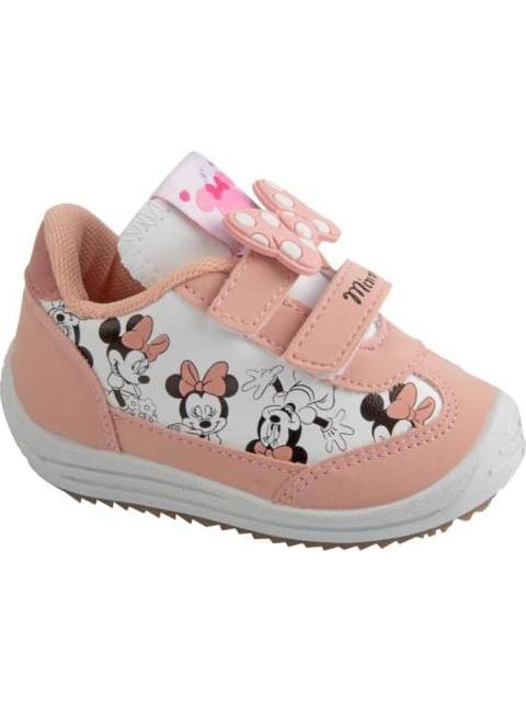 TENIS CASUAL CHOCLO CONTACTEL MOÑO ROSA MINNIE - Imagen 2