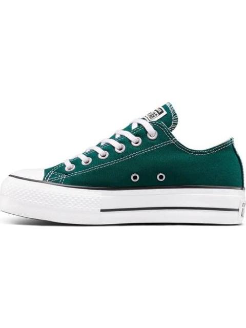TENIS CASUAL CHUCK TAYLOR ALL STAR LIFT PLATFORM BOWS VERDE CONVERSE - Imagen 6