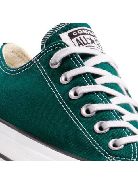 TENIS CASUAL CHUCK TAYLOR ALL STAR LIFT PLATFORM BOWS VERDE CONVERSE - Imagen 7