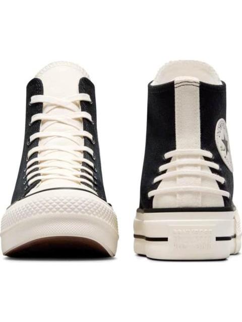 TENIS CASUAL CHUCK TAYLOR ALL STAR LIFT PLATFORM CRAFTED LACES NEGRO CONVERSE - Imagen 3