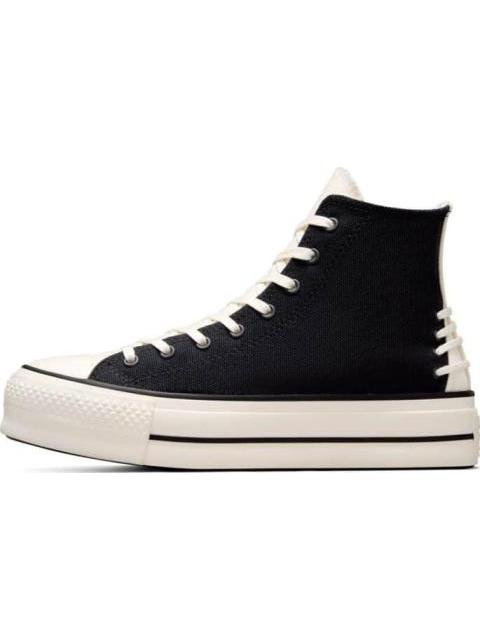 TENIS CASUAL CHUCK TAYLOR ALL STAR LIFT PLATFORM CRAFTED LACES NEGRO CONVERSE - Imagen 5