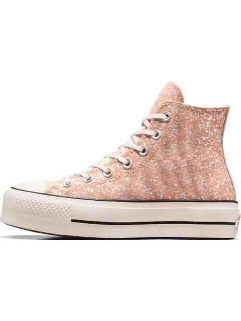 TENIS CASUAL CHUCK TAYLOR ALL STAR LIFT PLATFORM GLITTER ROSA CONVERSE - Imagen 5