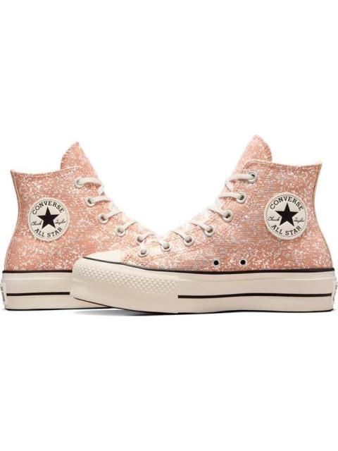 TENIS CASUAL CHUCK TAYLOR ALL STAR LIFT PLATFORM GLITTER ROSA CONVERSE - Imagen 6
