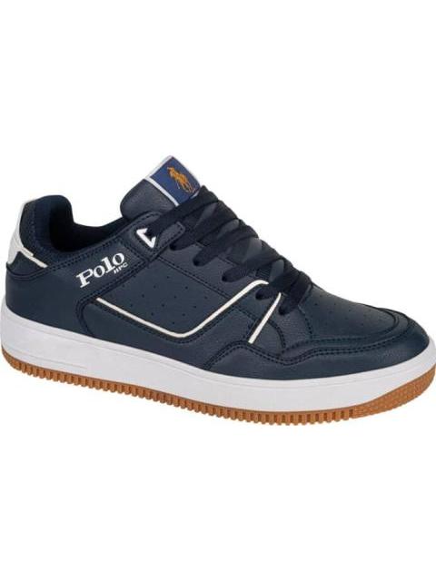 TENIS CASUAL CLASICO AZUL MARINO HPC POLO - Imagen 2