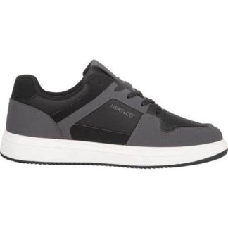 TENIS CASUAL CLASICO NXT OSO BICOLOR NEGRO NEXT CO