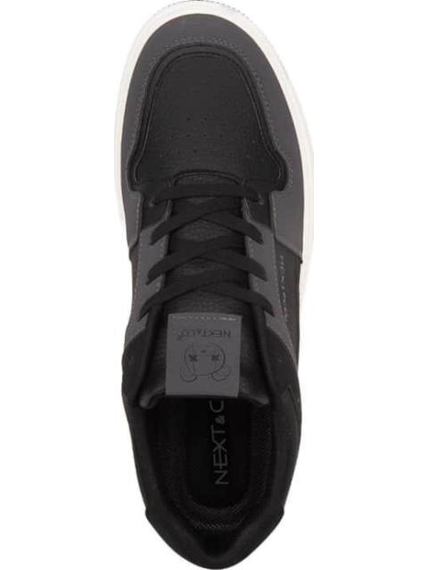 TENIS CASUAL CLASICO NXT OSO BICOLOR NEGRO NEXT CO - Imagen 3