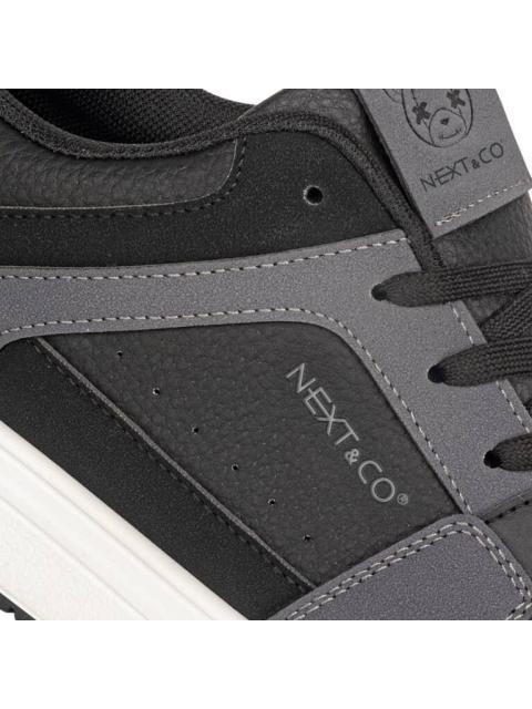 TENIS CASUAL CLASICO NXT OSO BICOLOR NEGRO NEXT CO - Imagen 6