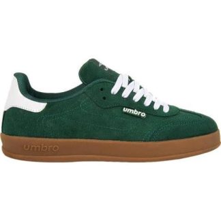TENIS CASUAL CLASICO PIEL TACTO SUAVE VERDE UMBRO