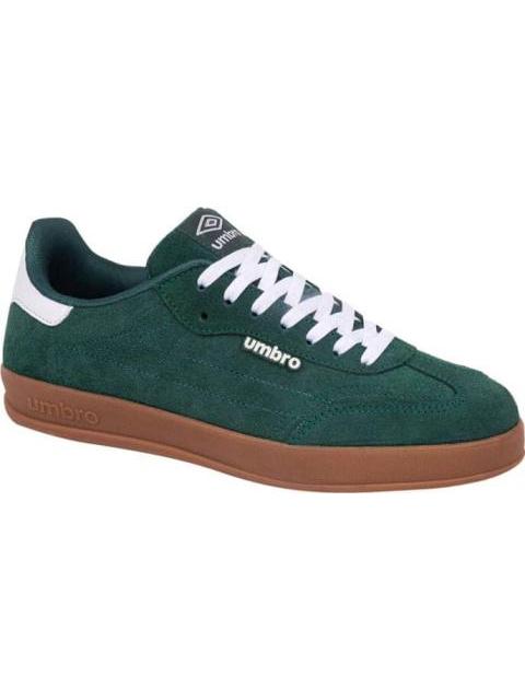 TENIS CASUAL CLASICO PIEL TACTO SUAVE VERDE UMBRO - Imagen 2