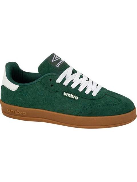 TENIS CASUAL CLASICO PIEL TACTO SUAVE VERDE UMBRO - Imagen 2