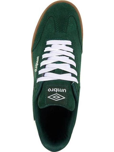 TENIS CASUAL CLASICO PIEL TACTO SUAVE VERDE UMBRO - Imagen 3