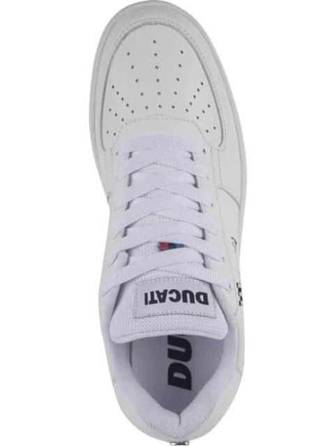 TENIS CASUAL CLASICO TINTAS BLANCO DUCATI - Imagen 3