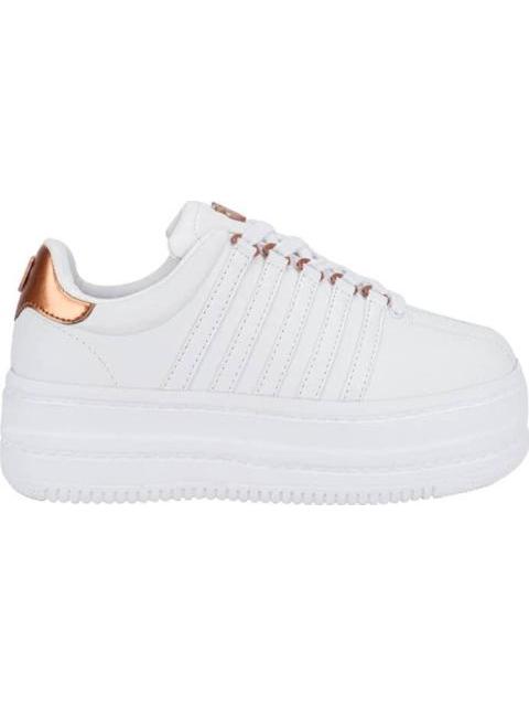 TENIS CASUAL CLASSIC PLATFORM VELA BLANCO K-SWISS - Imagen 2