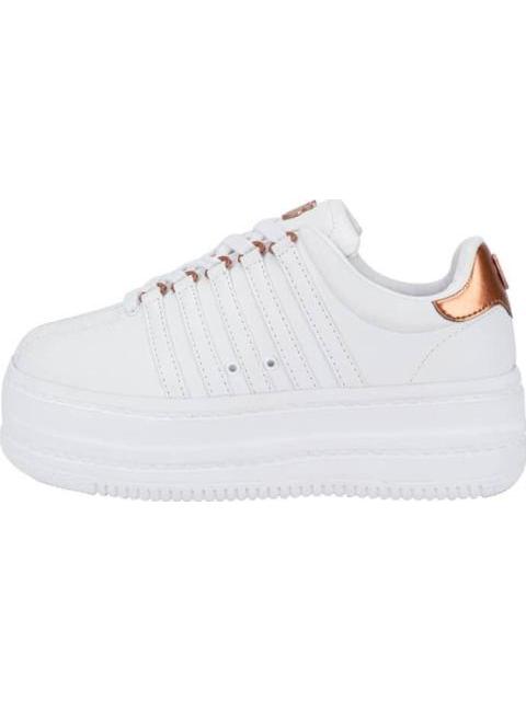 TENIS CASUAL CLASSIC PLATFORM VELA BLANCO K-SWISS - Imagen 6