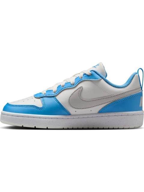 TENIS CASUAL COURT BOROUGH LOW RECRAFT (GS) AZUL NIKE - Imagen 3