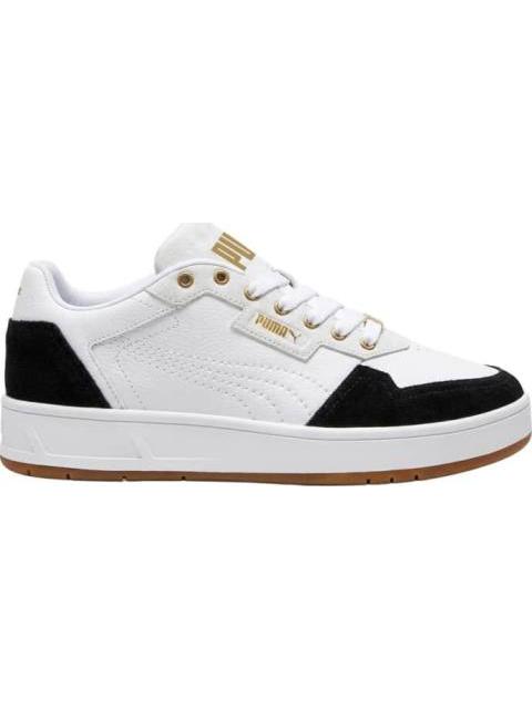 TENIS CASUAL COURT CLASSIC LUX SD BLANCO/NEGRO PUMA