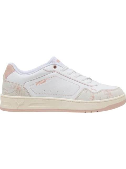 TENIS CASUAL COURT CLASSY CRAFTED FLOWERS BLANCO PUMA