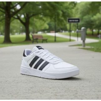 TENIS CASUAL COURTBEAT BLANCO/NEGRO ADIDAS
