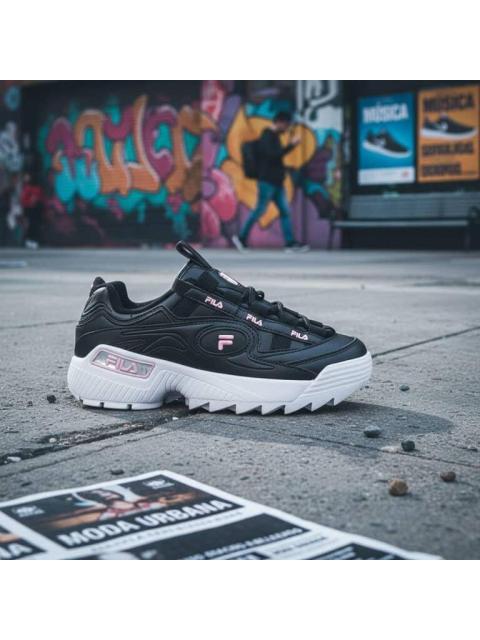 TENIS CASUAL D FORMATION BLANCO/NEGRO FILA