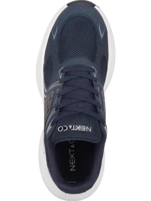 TENIS CASUAL DEPORTIVO CHUNKY AZUL MARINO NEXT CO - Imagen 3