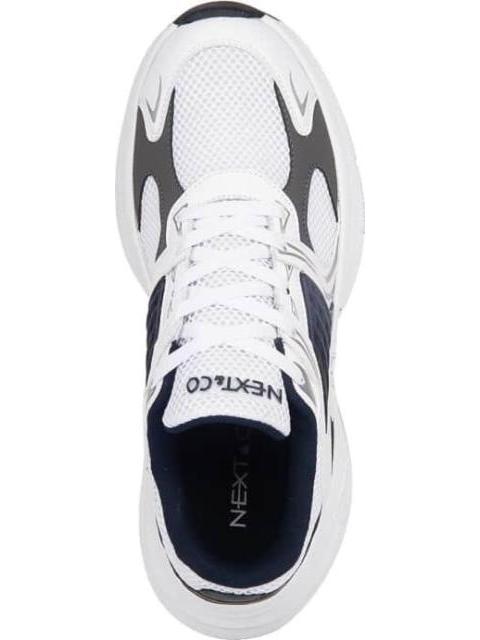 TENIS CASUAL DEPORTIVO CHUNKY BLANCO NEXT CO - Imagen 3