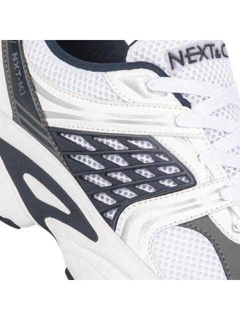 TENIS CASUAL DEPORTIVO CHUNKY BLANCO NEXT CO - Imagen 6