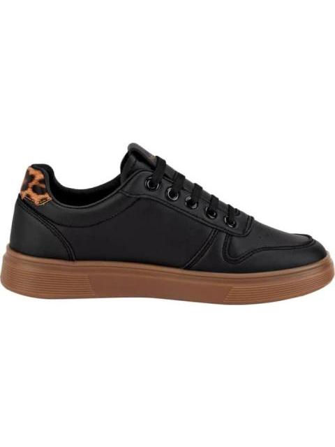 TENIS CASUAL DETALLE ANIMAL PRINT NEGRO NEXT CO