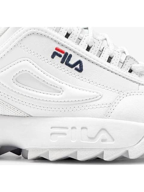 TENIS CASUAL DISRUPTOR II PREMIUM BLANCO FILA - Imagen 6
