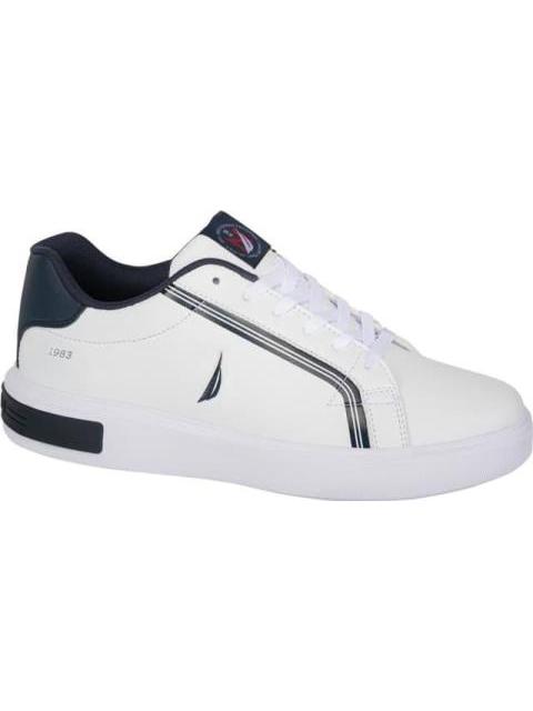TENIS CASUAL FRANJAS DETALLE TALON BLANCO NAUTICA - Imagen 2