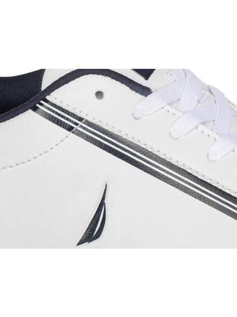 TENIS CASUAL FRANJAS DETALLE TALON BLANCO NAUTICA - Imagen 6
