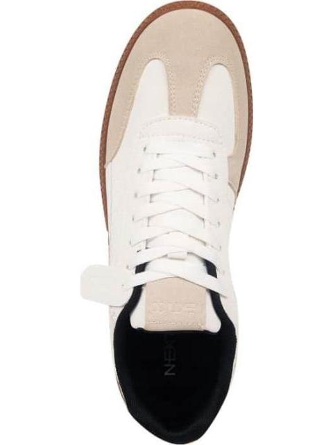 TENIS CASUAL GAMUZA NXT PESPUNTES BLANCO NEXT CO - Imagen 3