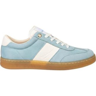 TENIS CASUAL GAMUZA SUELA TRASLUCIDA AZUL NAUTICA