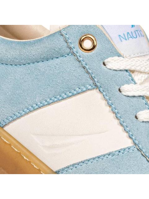 TENIS CASUAL GAMUZA SUELA TRASLUCIDA AZUL NAUTICA - Imagen 6