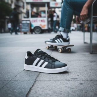 TENIS CASUAL GRAND COURT 2.0 K NEGRO ADIDAS