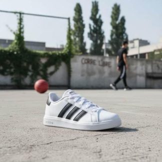 TENIS CASUAL GRAND COURT 2.0 KIDS BLANCO ADIDAS