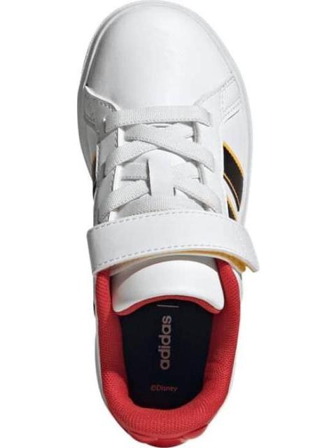 TENIS CASUAL GRAND COURT MICKEY EL K BLANCO ADIDAS - Imagen 3
