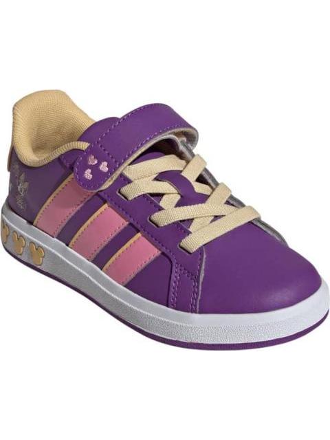 TENIS CASUAL GRAND COURT MINNIE EL K MORADO ADIDAS - Imagen 2