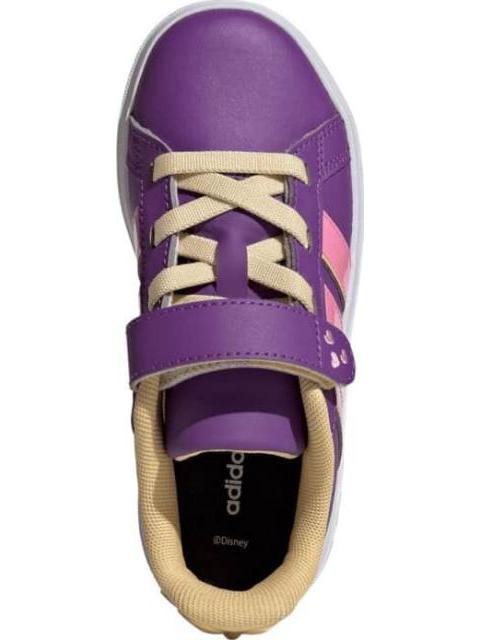 TENIS CASUAL GRAND COURT MINNIE EL K MORADO ADIDAS - Imagen 3