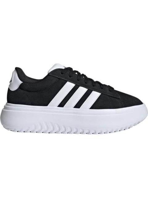 TENIS CASUAL GRAND COURT PLATFOR BLANCO/NEGRO ADIDAS