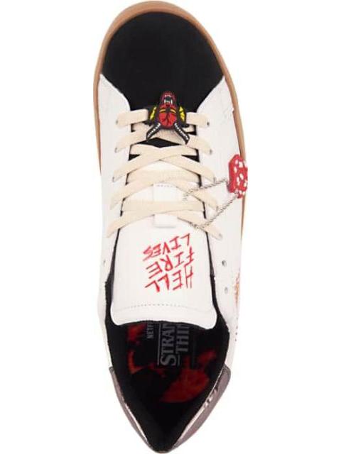 TENIS CASUAL HELLFIRE CLUB NETFLIX STRANGER THINGS BLANCO/NEGRO STRANGER THINGS - Imagen 3