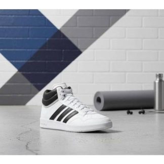 TENIS CASUAL HOOPS 4.0 MID BLANCO ADIDAS