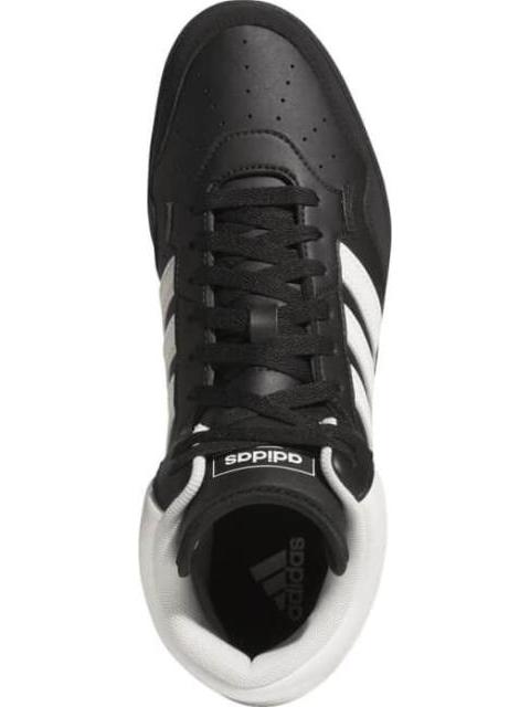 TENIS CASUAL HOOPS 4.0 MID NEGRO ADIDAS - Imagen 3