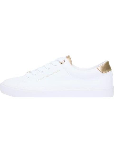 TENIS CASUAL IM LULU GOLD BACKTAB BLANCO TOMMY HILFIGER